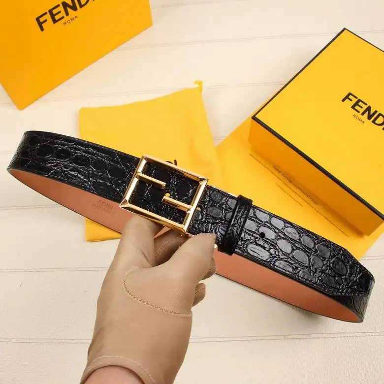 Fendi Belt 38mmX95-125cm 7D85